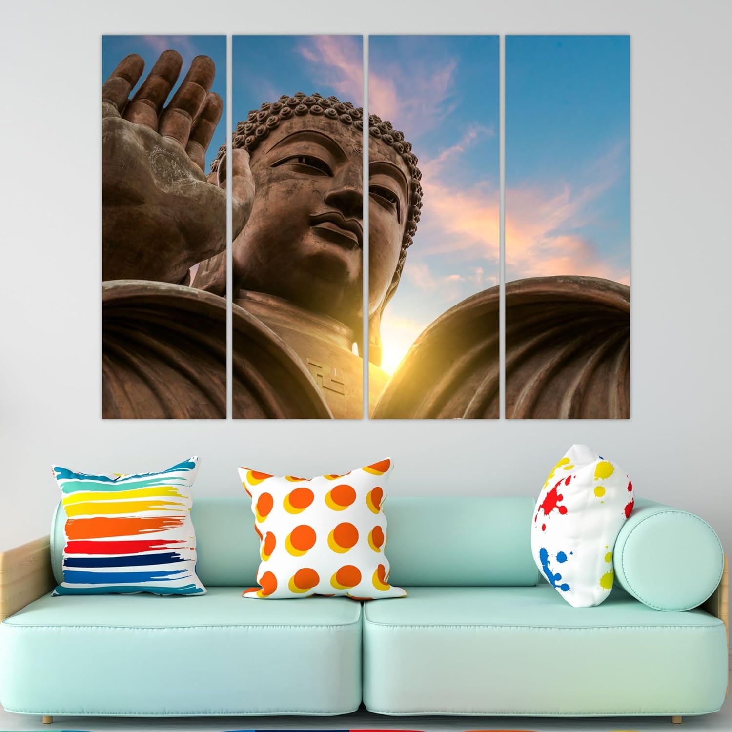 inep-b0cghrmcr4-close-up-of-the-framed-buddha-panels-highlighting-the-texture-and-matte-finish-of-the-mdf-wall-art..jpg